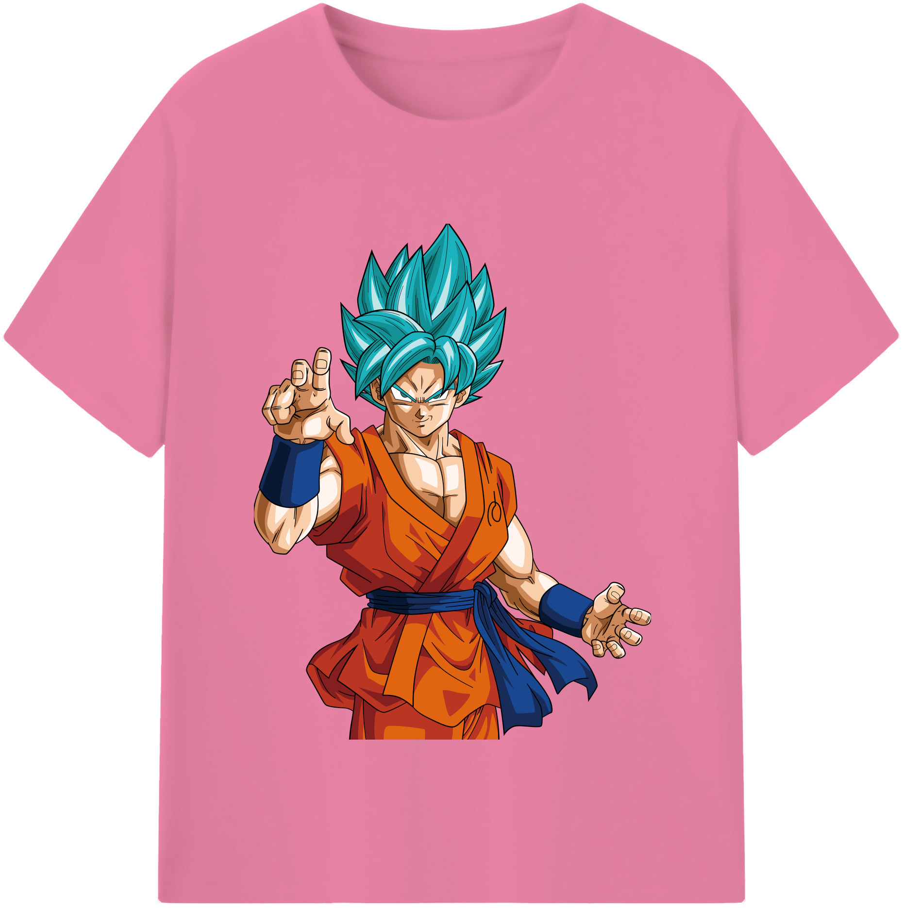 （画像用） ドラゴンボール 孫悟空（そん ごくう）Son Goku カカロット DRAGON BALL Kakarotto 綿100％半袖Tシャツ（フロントプリント）